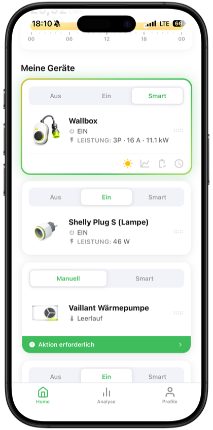 Solistrom Home-Screen